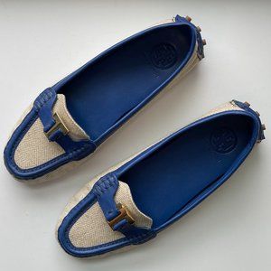 Tory Burch blue loafer - Casey Driver flat